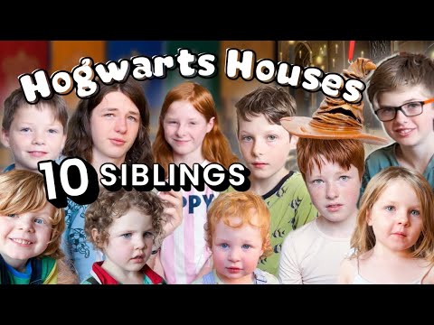 Sorting Hat for 10 SIBLINGS ❤️ Family of 12 ❤️