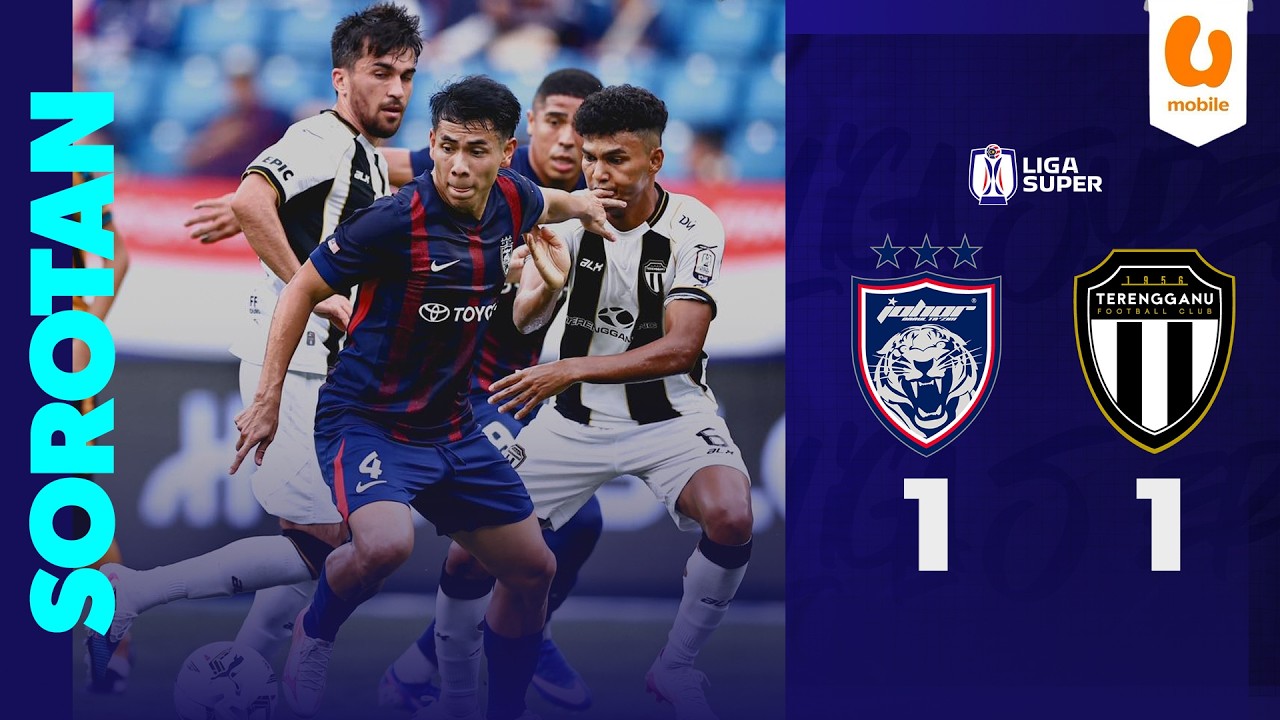 Johor Darul Ta'zim vs Terengganu Highlights
