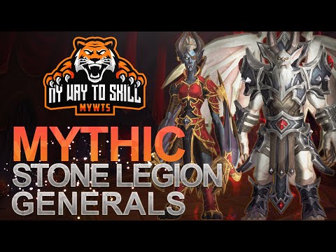 My Way To Skill vs Stone Legion Generals - Mythic Castle Nathria