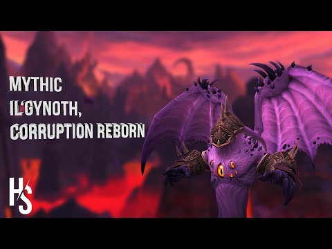 Mythic Il'gynoth, Corruption Reborn Kill Video - Mistweaver Monk PoV