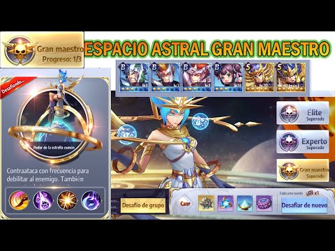 🔱ESPACIO ASTRAL GRAN MAESTRO🔱 Guia Parte 1- SAINT SEIYA AWAKENING GUIAS