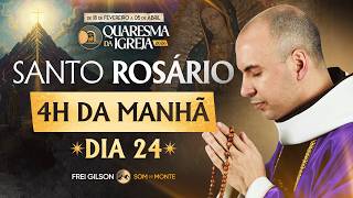 Santo Rosário | 24° Dia | Quaresma 2026 | 17/03 | 03:40 | Live Ao vivo