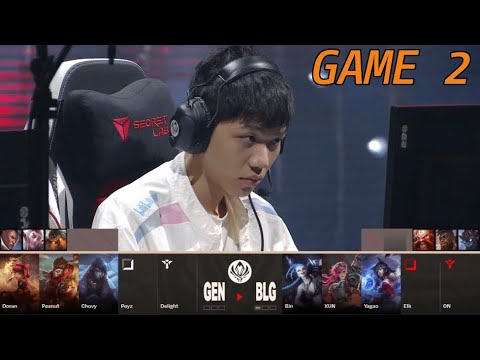 BLG vs GEN - Game 2 | Round 3 LoL MSI 2023 Main Stage