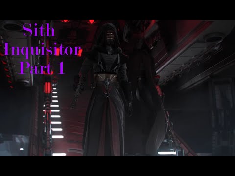 SWTOR Sith Inquisitor part 1 "Origin Story"