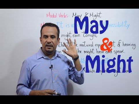 Aprender Verbos Modales MAY y MIGHT en INGLES (rapido y facil)
