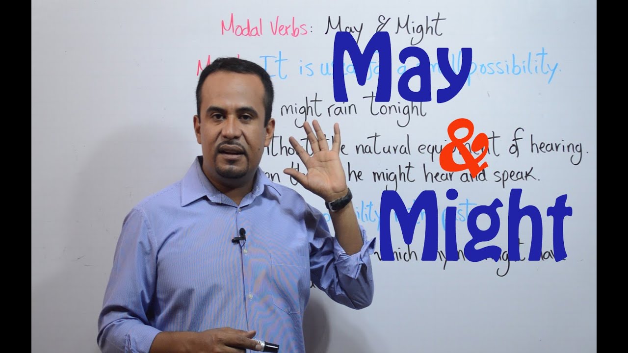 Aprender Verbos Modales MAY y MIGHT en INGLES (rapido y facil)