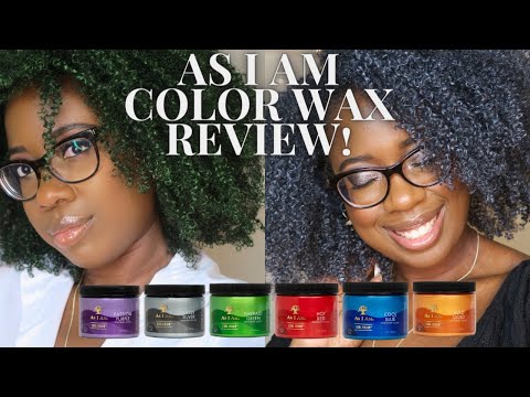As I Am Curl Color Review and Demo with 6 Colors! |...