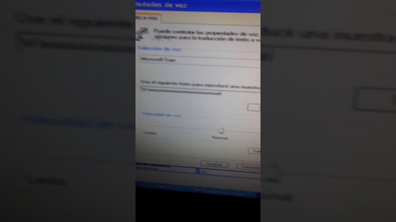 Microsoft Sam crying