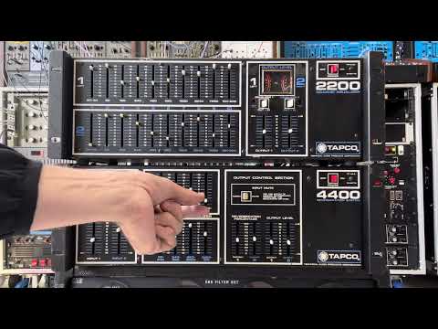 Tapco 4400 dual spring reverb with EQ - Black image 2