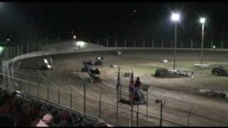 preview picture of video 'Grant County Speedway IRA B Main 9 5 09'