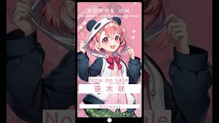 #笹木咲 「Whiteout」／『FOCUS ON - NIJISANJI SINGLE COLLECTION -』 #shorts