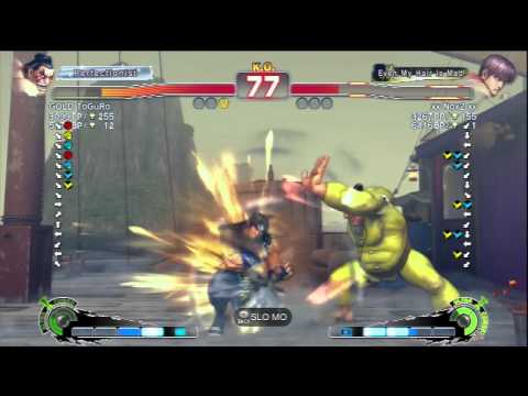 SSF4 AE :  GOLD ToGuRo (E.Honda) vs Nox2 (Guy)