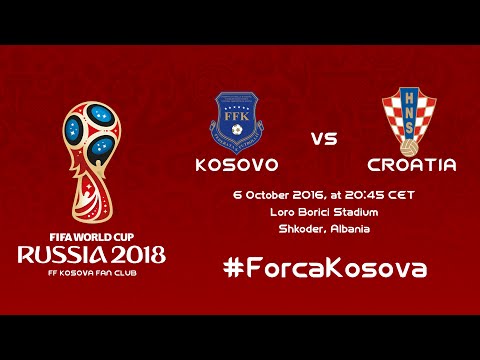 2018 FIFA World Cup qualification: KOSOVO vs CROATIA