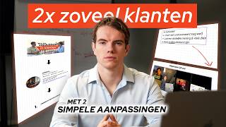 Verdubbel in klanten met je kernboodschap en counterpositionering