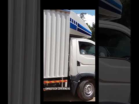 Modern Cargotech Container on Ashok Leyland BadaDost.