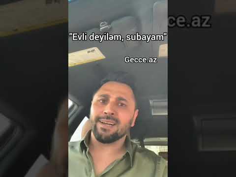 Həmcinsi ilə evləndiyi deyilən Səxavət Nurdan açıqlama: Subayam