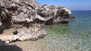 A FANTASTIC BEACH AT SKALA, KEFALONIA.1080 HD VIDEO