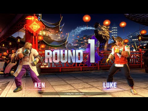 Street Fighter 6 - Ken Vs Luke [Tian Hong Yuan] [CPU Level 8] [4K @ Max Settings]