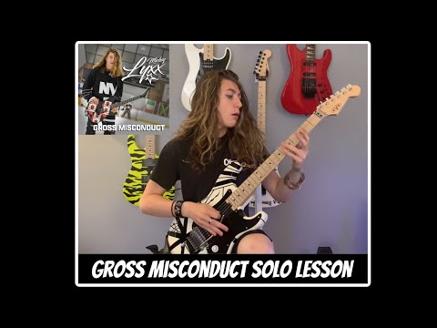 Mickey Lyxx - Gross Misconduct Solo Lesson