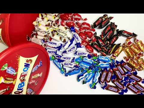 celebration chocolates 🍫 bounty mars maltessers twix milkyway galaxy #chocolateland