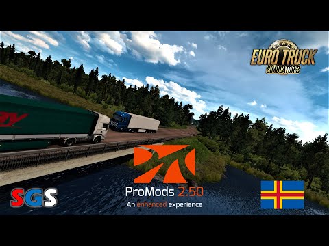 |ETS2 1.38| Åland islands: Geta and Godby [ProMods 2.50 review #1]