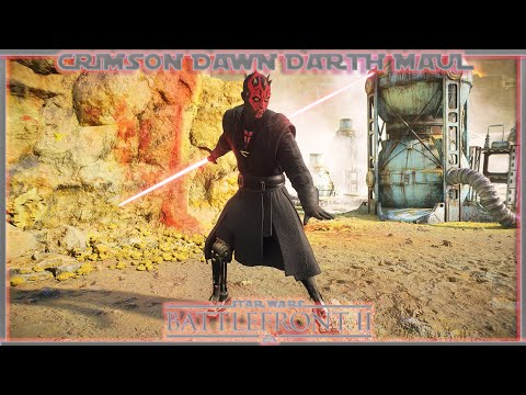 Battlefront 2: Crimson Dawn Maul Mod
