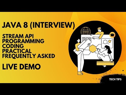 Java 8 Interviews Stream Api Programming Coding Practical Live Demo Tech Tips