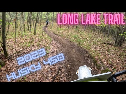 2023 Husqvarna FC 450 Rockstar Michigan Long lake trail ride #gopro #goprohero11