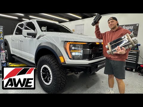 Making My Gen3 Raptor F-150 SCREAM with AWE Catback Exhaust! 2021-24