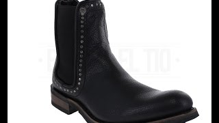 BOTIN DE MOTOCICLISTA PIEL RES CON RESORTE LIBERTY BIKER BOTAS EL TIO