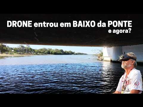 SOB a PONTE e SOBRE o RIO TIETE