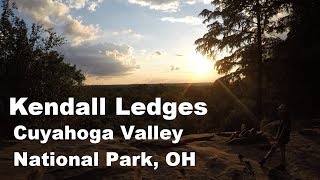 Highlights of a hike on the Ledges Trail, including the view from the Ledges Overlook.