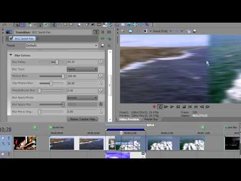 Create In-Camera Transition Effects in Sony Vegas Pro