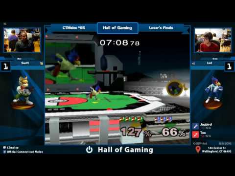 CTmelee #65 - Swift (Falco) vs. Lint (Falco) - Loser Finals SSBM Tournament
