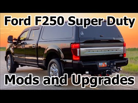 2020 Ford F250 Super Duty Tow Vehicle Mods, Accessories and Upgrades