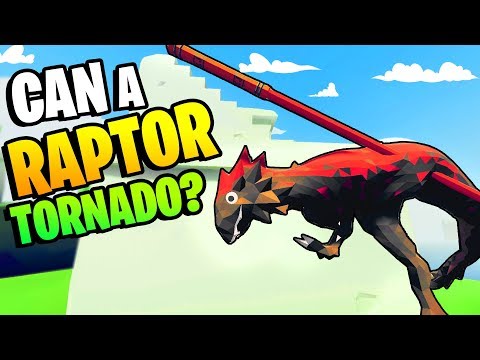 TABS - RAPTOR TORNADO? Raptor Monk Is Crazy - Totally Accurate Battle Simulator