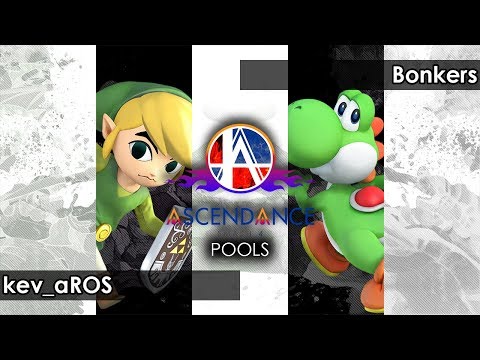 Smash 4: kev_aROS (Toon Link) V Bonkers (Yoshi) - Ascendance 90 Tournament SSB4