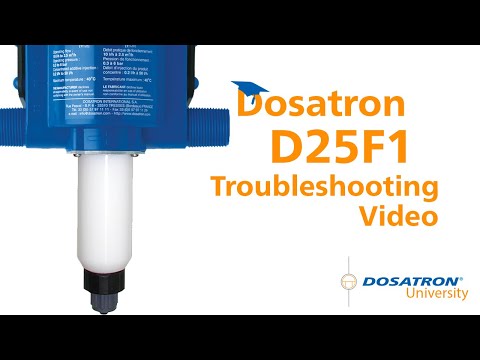 D25F Fixed Rate, Higher Flow Dosing | Dosatron