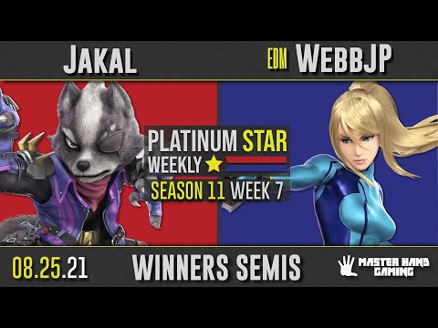 PSW S11:W7 - Jakal (Wolf) vs EDM | WebbJP (Zero Suit Samus, Lucas) - W Semifinals