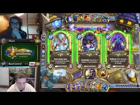 Zhym vs BoarControl - Division B - Hearthstone Grandmasters Europe 2020 Season 2 - Week 4