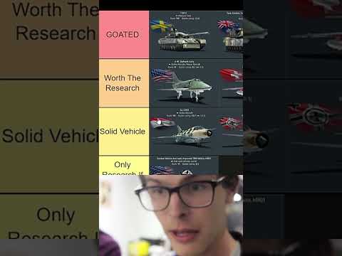 Ranking Every Squadron Vehicle! 😎 | War Thunder