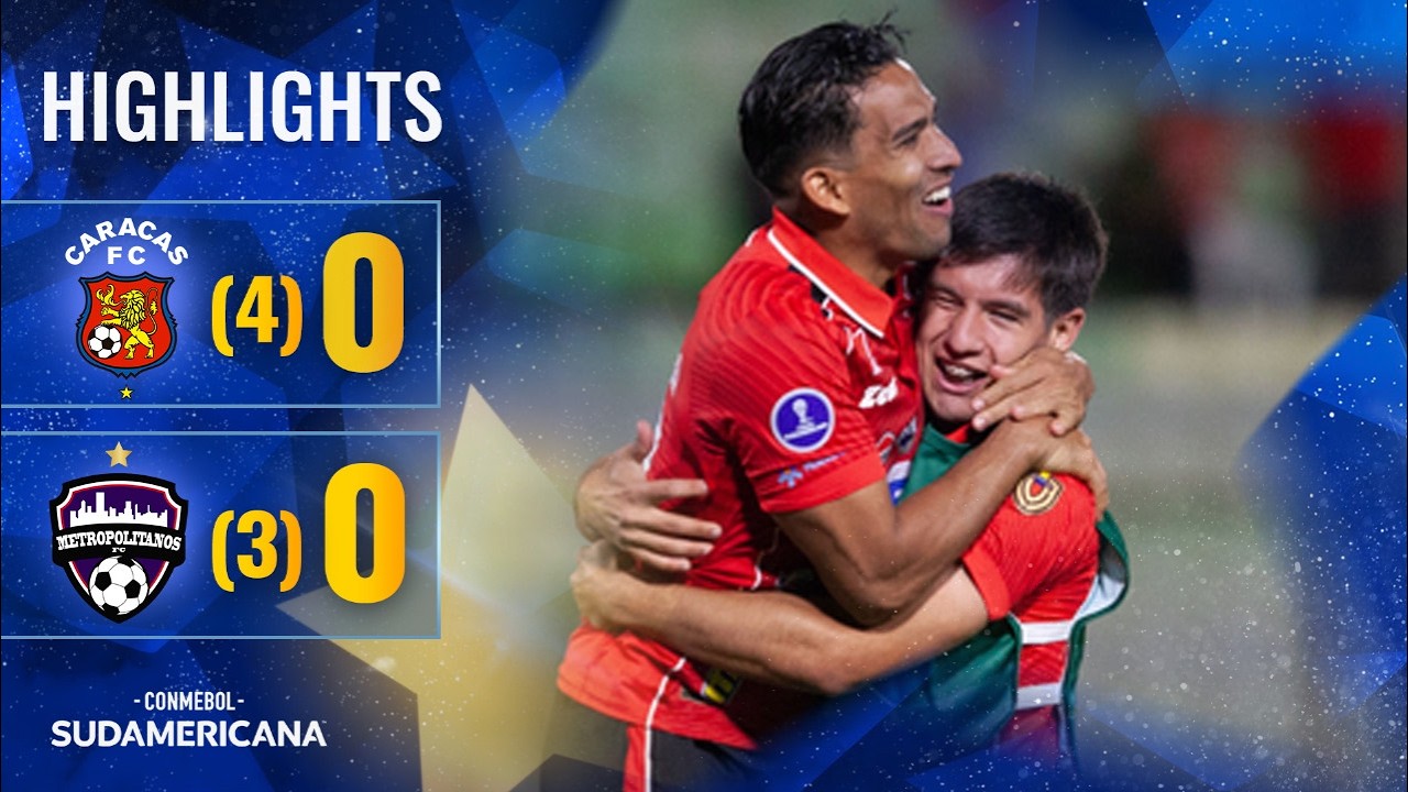 Caracas F.C. vs Metropolitanos Highlights