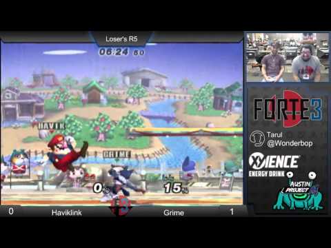 Forte 3-Haviklink (Wario) vs Grime (Wolf) LR5