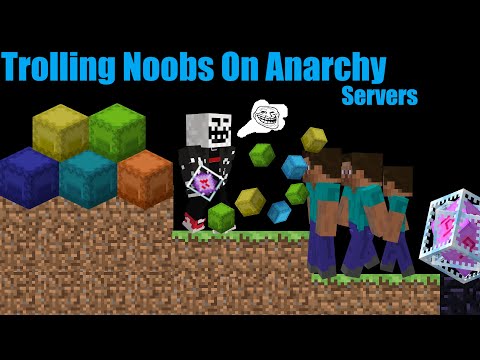 Trolling Noobs On Anarchy Servers (Gone Wrong)