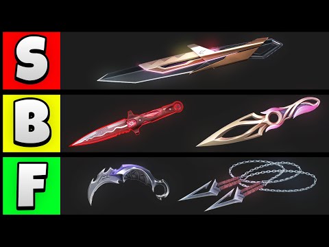 My Viewers Ranked Every KNIFE Skin From Worst to Best