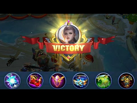 Mobile legends : Silvana tank build #gameplay
