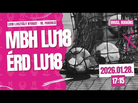 26-01-28 Moyra-Budaörs Handball LU18 – Érd  (LU18 I. osztály nyugat)