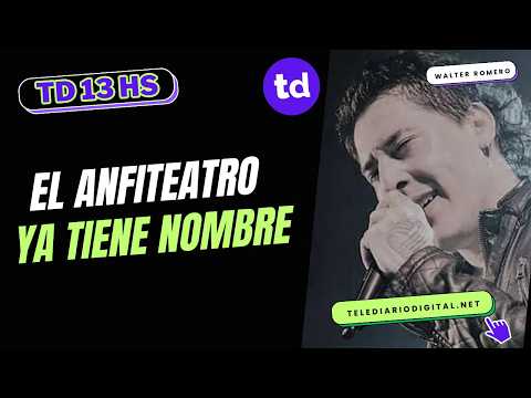 🎶 Histórico reconocimiento: Río Cuarto bautiza su anfiteatro como Walter Romero