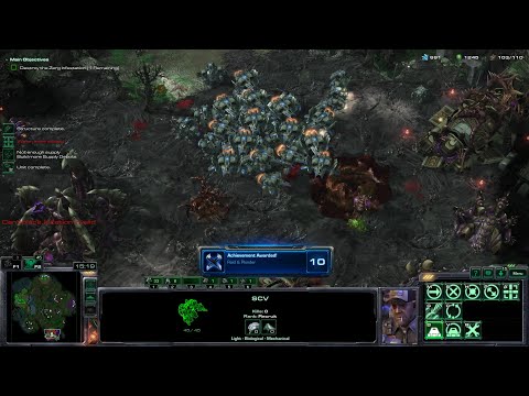 StarCraft II 10th Anniversary Campaign Achievements Hunt 18 - Raid & Plunder