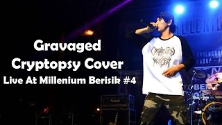 Complication Of Murder - Gravaged Cryptopsy Cover Live At Millenium Berisik #4 Padang 2015